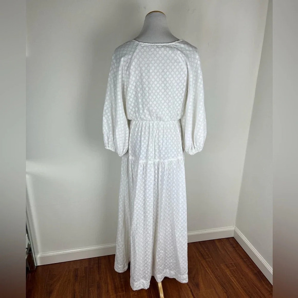 Free People Like Air Midi Dress in White Powder Size XS - Picture 6 of 10
